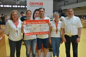 Space Party-Spende DKMS