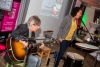 Lesung mit Birgit Fischer bei Space Party Crew