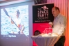 Lesung mit Birgit Fischer, achtmalige Olympiasiegerin im Kanusport, Veranstaltung der Space Party Crew against AIDS e.V., in Gaststätte zur krone, Wetzlar-Münchholzhausen, 28.09.2019. Foto: Christian Lademann