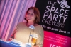 Lesung mit Birgit Fischer, achtmalige Olympiasiegerin im Kanusport, Veranstaltung der Space Party Crew against AIDS e.V., in Gaststätte zur krone, Wetzlar-Münchholzhausen, 28.09.2019. Foto: Christian Lademann